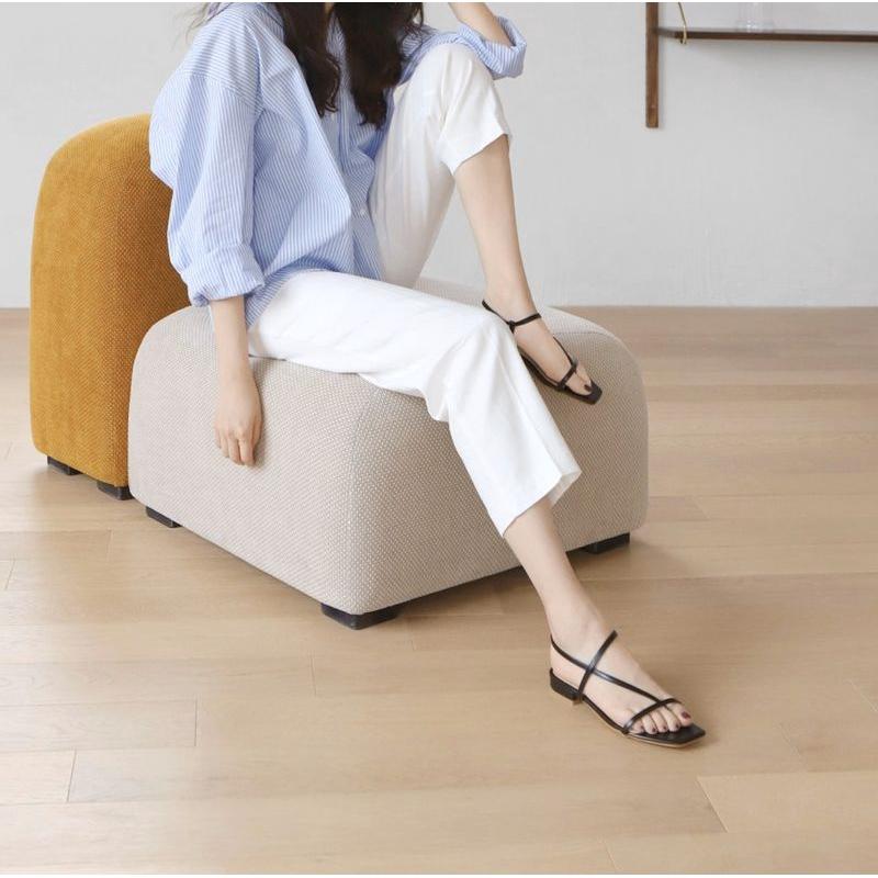 SANDAL DÂY MẢNH XỎ NGÓN ĐẾ BỆT