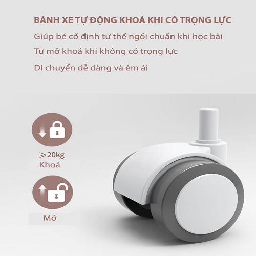 Ghế chống gù cho học sinh mã DRY-808