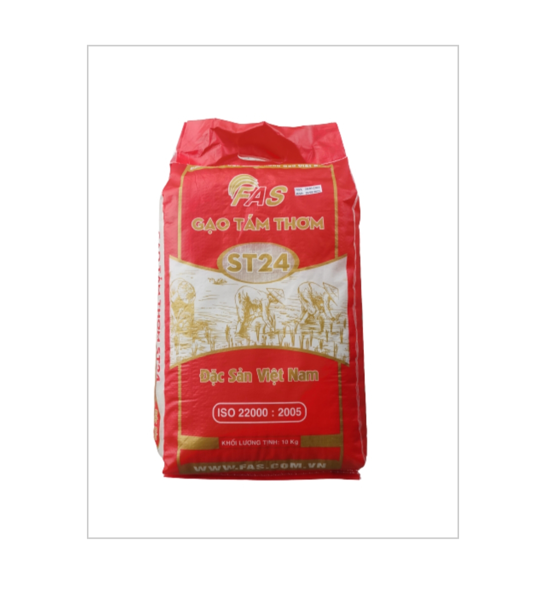 GẠO TÁM THƠM ST24 NHÃN FAS LOẠI 10KG