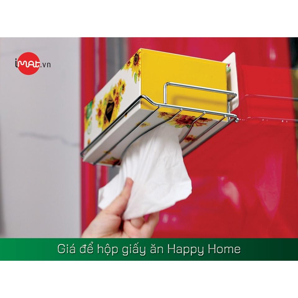 iMat Giá để hộp giấy ăn chịu tải 15kg, bóc dính nhiều lần