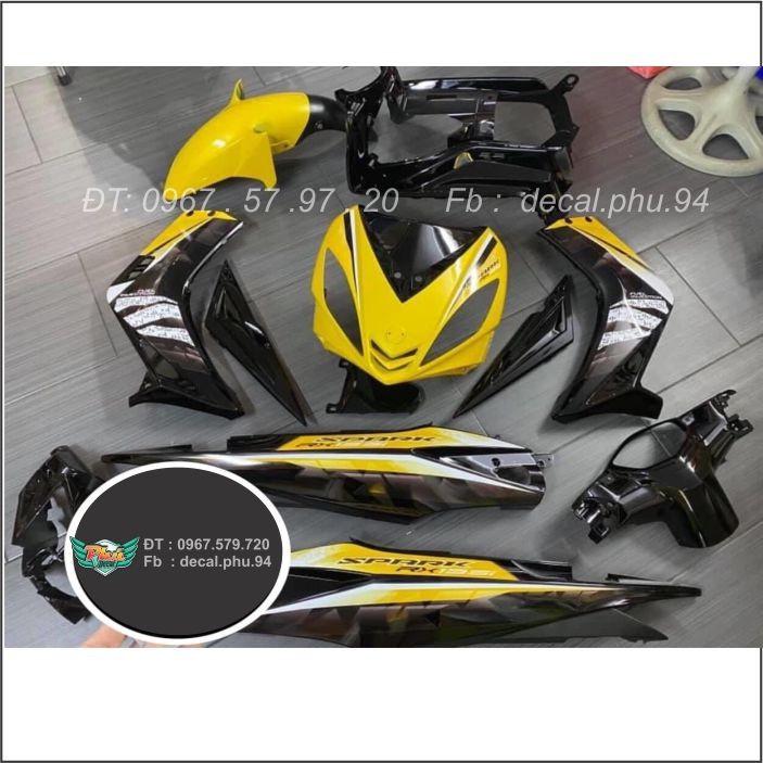 Tem Exciter 135 2006 Vàng đen Spark