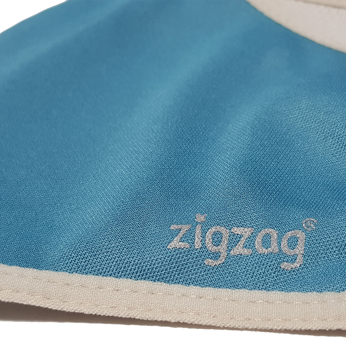 Khẩu trang chống nắng 2 lớp UPF50+ Zigzag MAS010 - M - Xanh nhạt