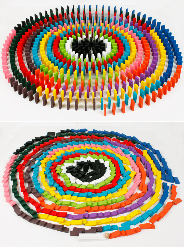 Đồ Chơi Gỗ Bộ Domino 120 Mảnh, Bộ Đồ Chơi Domino 100 Mảnh Xếp Hình Bằng Gỗ, Đồ Chơi Xếp Hình 100 - 120 Mảnh.