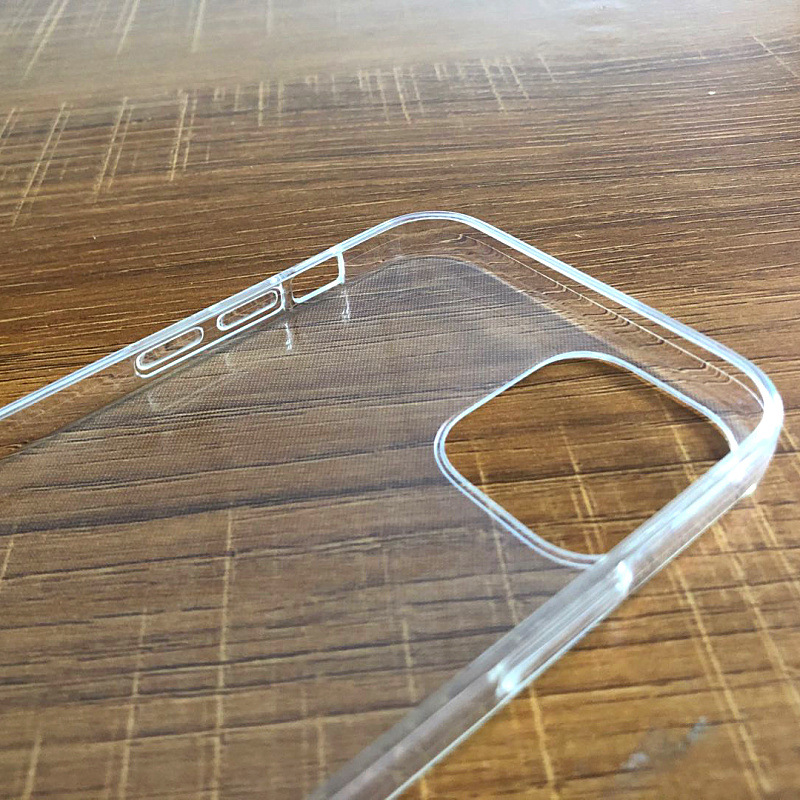 Ốp lưng Silicone dẻo trong suốt dành cho iPhone 12 Pro Max loại A+ mỏng 0.5 mm