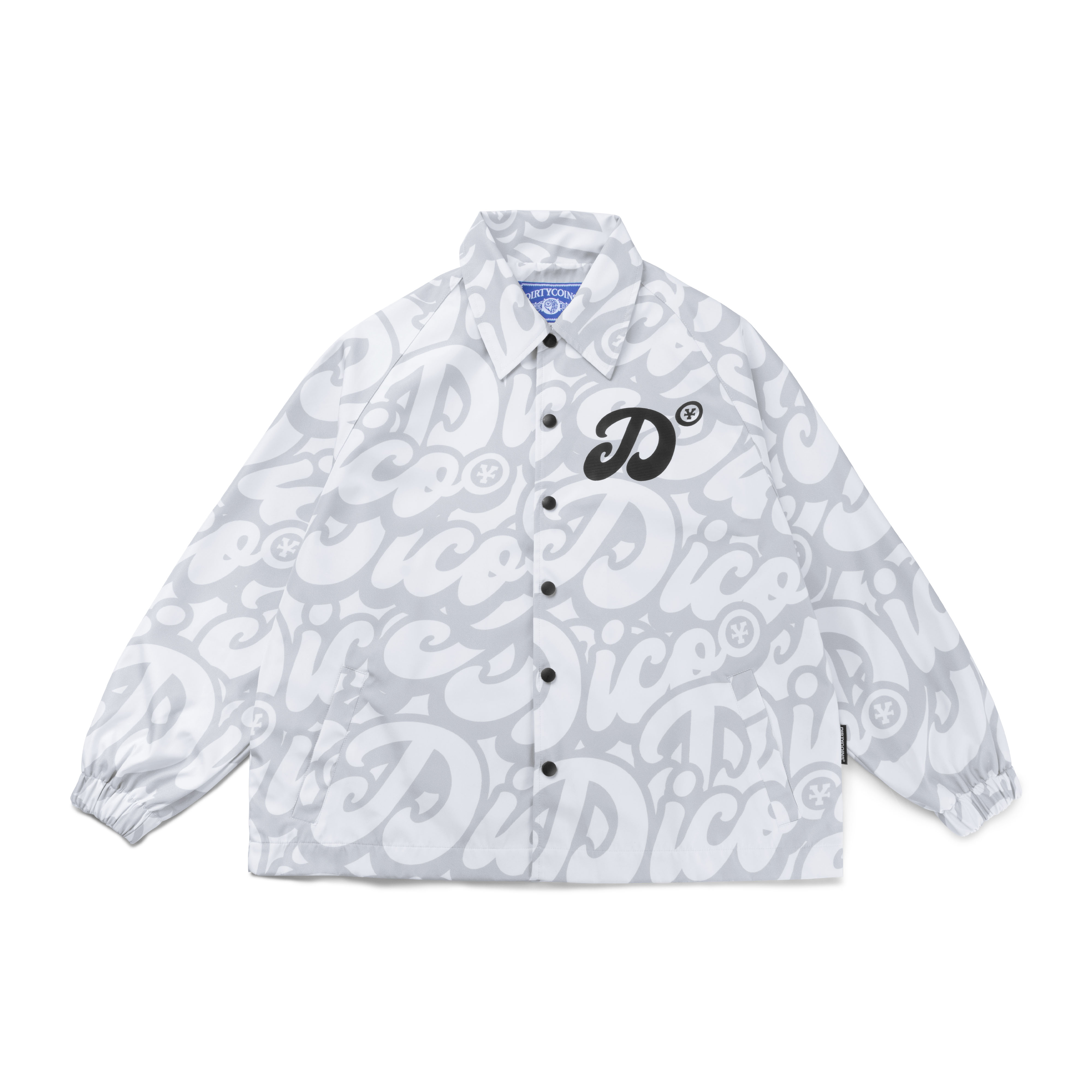 Áo Khoác Dico Comfy Pattern Coach Jacket - White