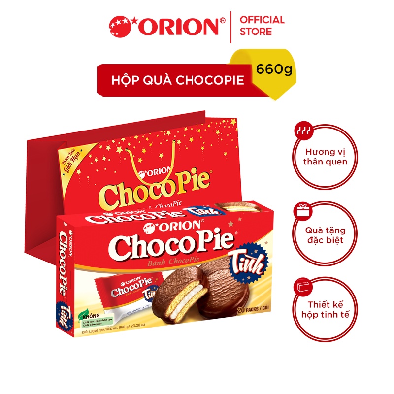Hộp 20 gói bánh Orion ChocoPie