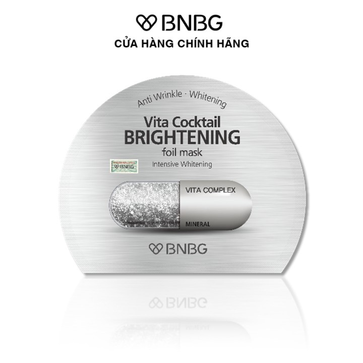 Mặt Nạ Sáng Da BNBG Vita Cocktail Brightening Foil Mask Intensive Whitening 30ml