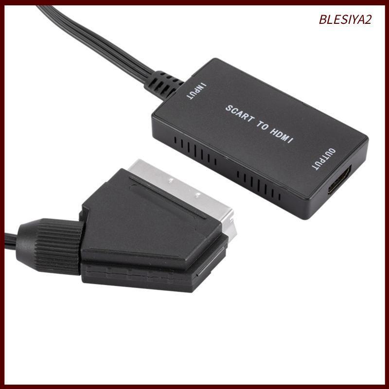 Bộ chuyển đổi Scart sang HDMI Video 1080p/720P Audio đầu ra cho DVD TV