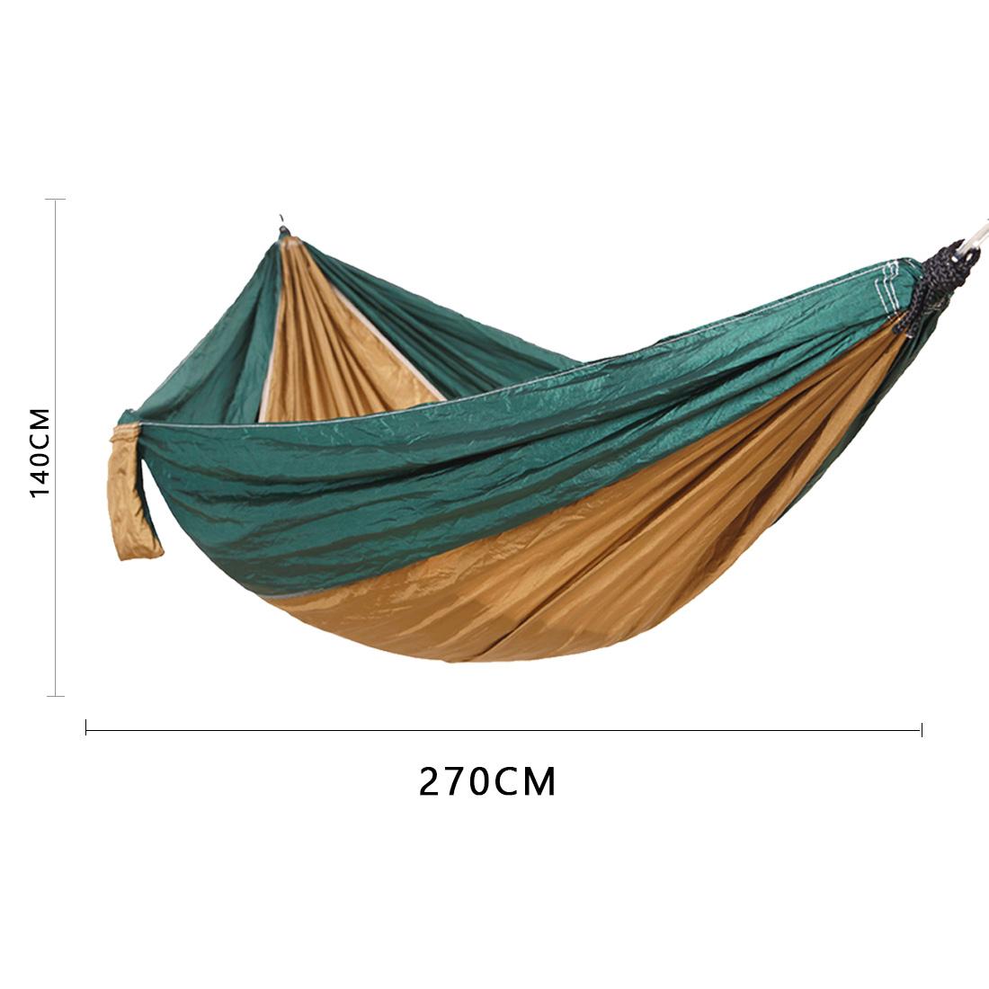 Người Lớn Trẻ Em Ngoài Trời Ba Lô Du Lịch Xếp Sinh Tồn Săn Bắn Ngủ Kèm 2 Dây 2 Dây Caro Đơn Đôi Võng Max 200Kg