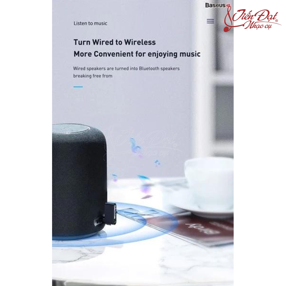 Bộ Bluetooth Receiver Dùng Cho Xe Hơi, Loa Không Hỗ Trợ Bluetooth