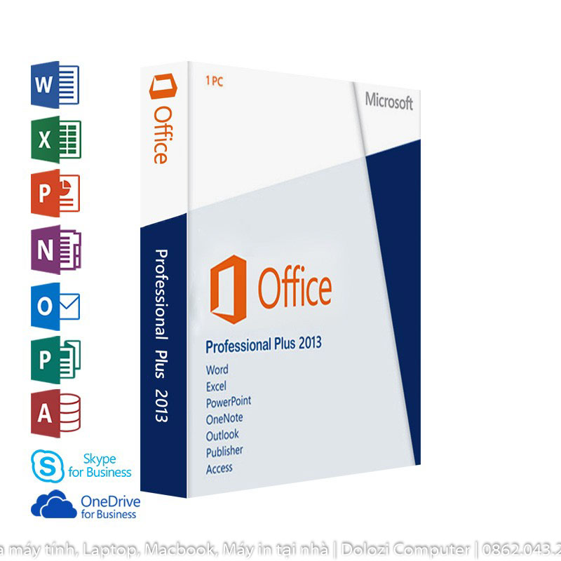 Microsoft Office 2013 Standard 32/64 bit - Phần mềm máy tính Hãng OEM |  