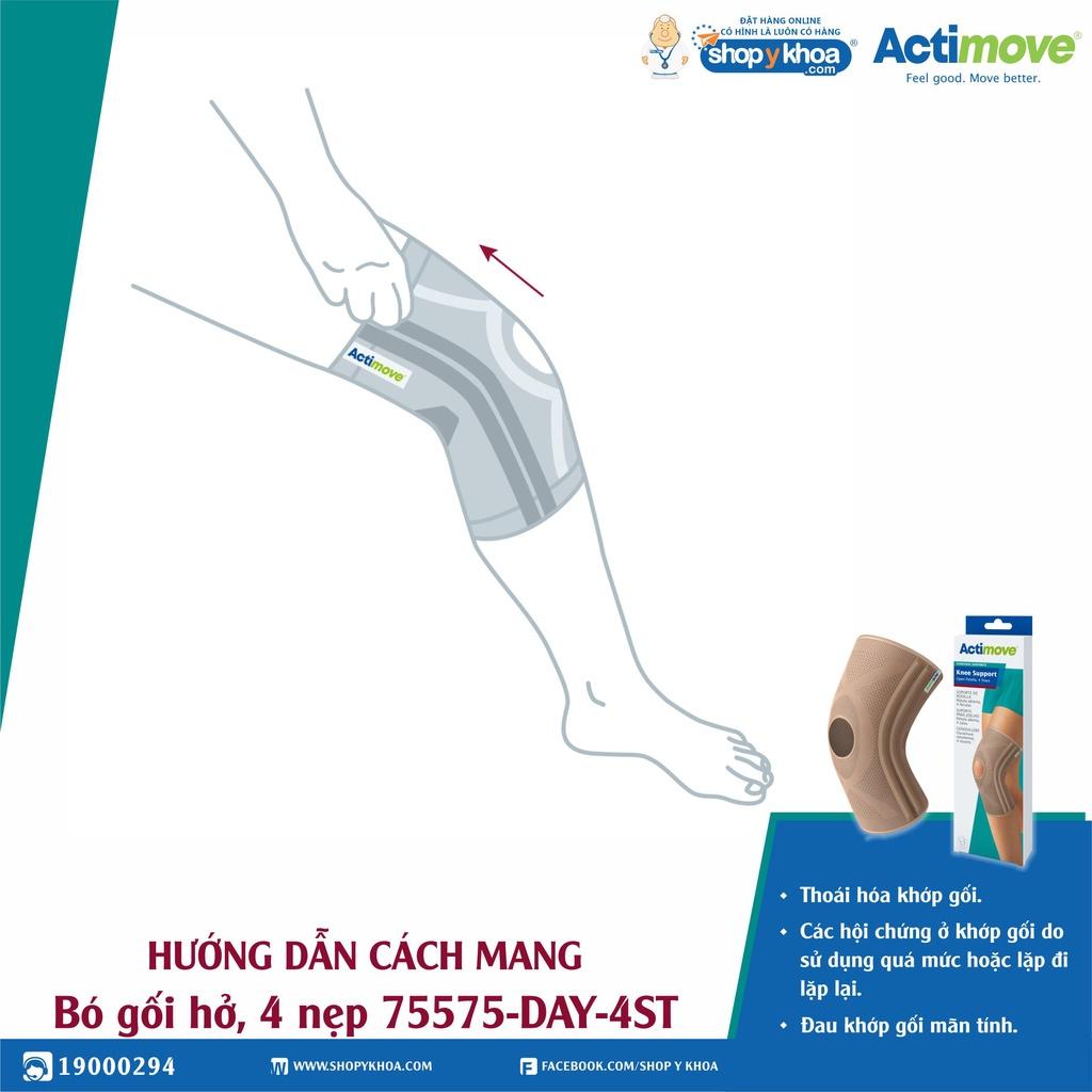 Bó gối hở, 4 nẹp 75575-DAY-4ST Actimove Knee Support