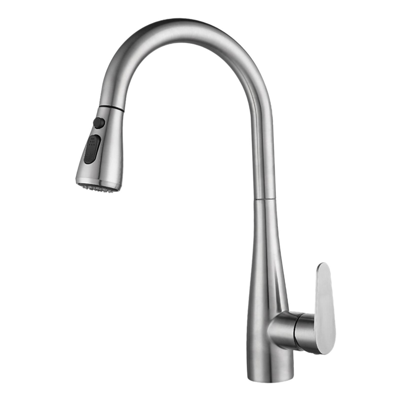 Kitchen Sink Faucets 360 Degree Mixer Tap Universal for Bathroom Laundry RV