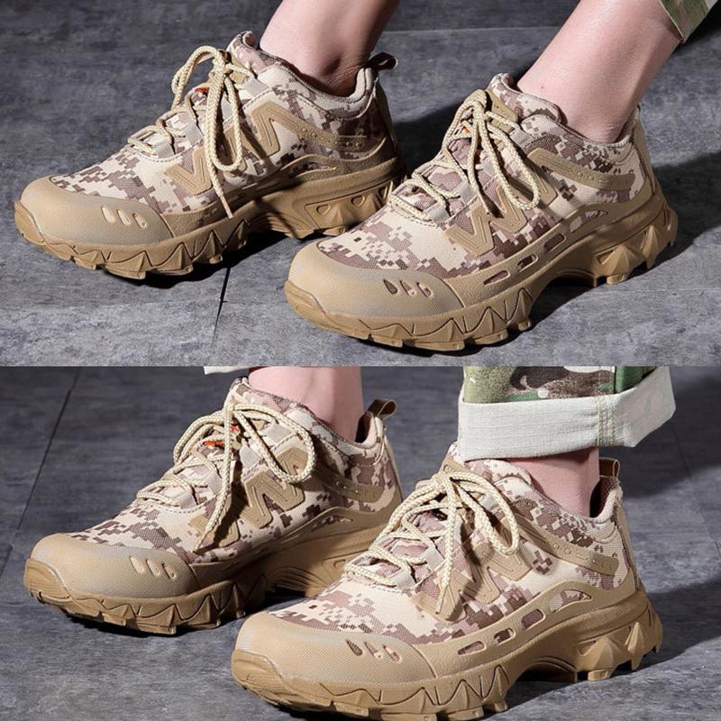 2023 MỚI Đàn ông ngoài trời Thả thấp Giày leo núi Giày chiến đấu chiến đấu Size 39-46 Giày leo núi leo núi chạy bộ chạy bộ trên trekking giày Color: Black Shoe Size: 42
