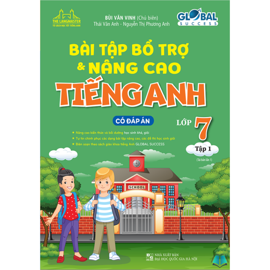 Sách - GLOBAL SUCCESS - Bài Tập Bổ Trợ Và Nâng Cao Tiếng Anh Lớp 7 (Có Đáp Án)