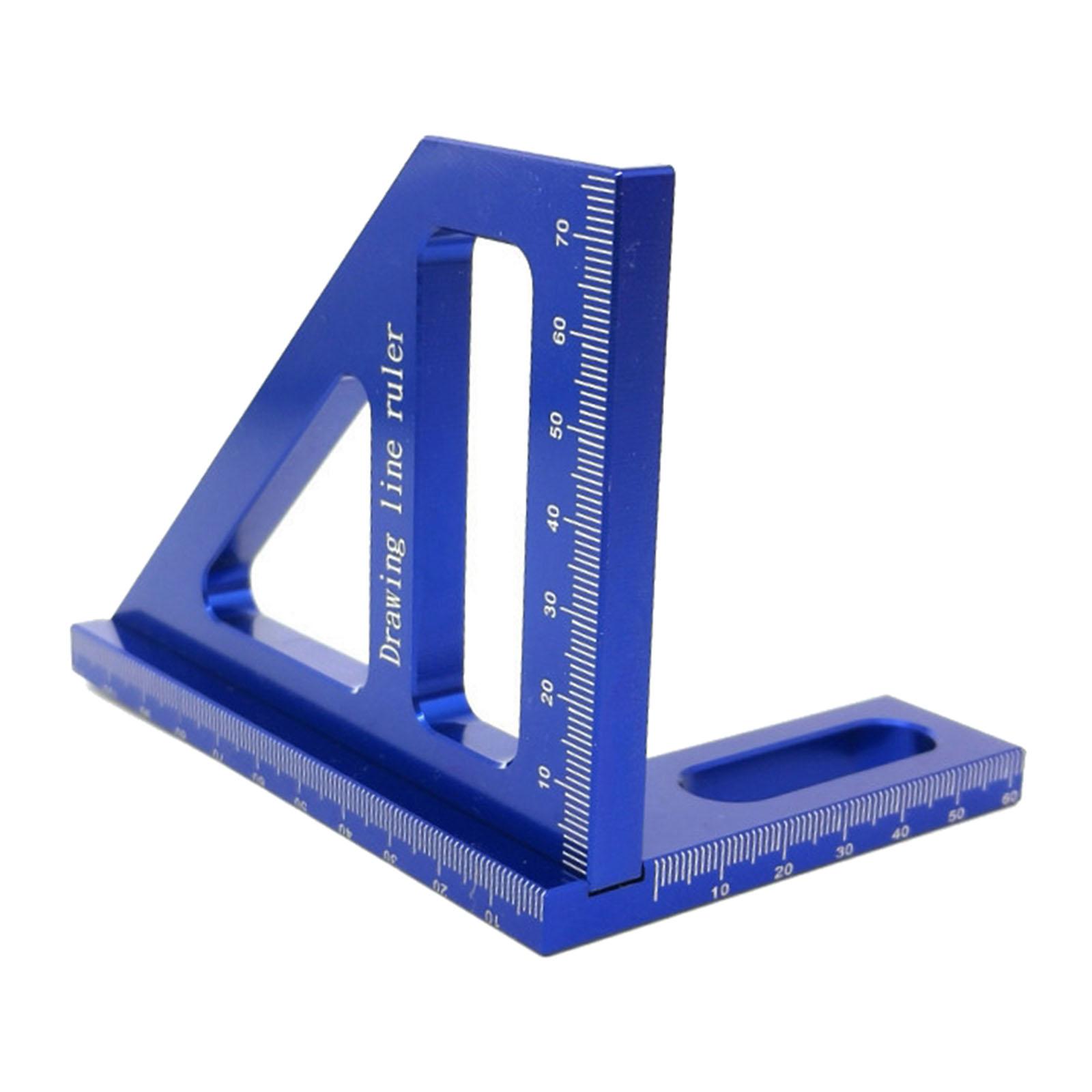 Square Angle Ruler Miter High Precision Marking Gauge for Engineer Carpenter