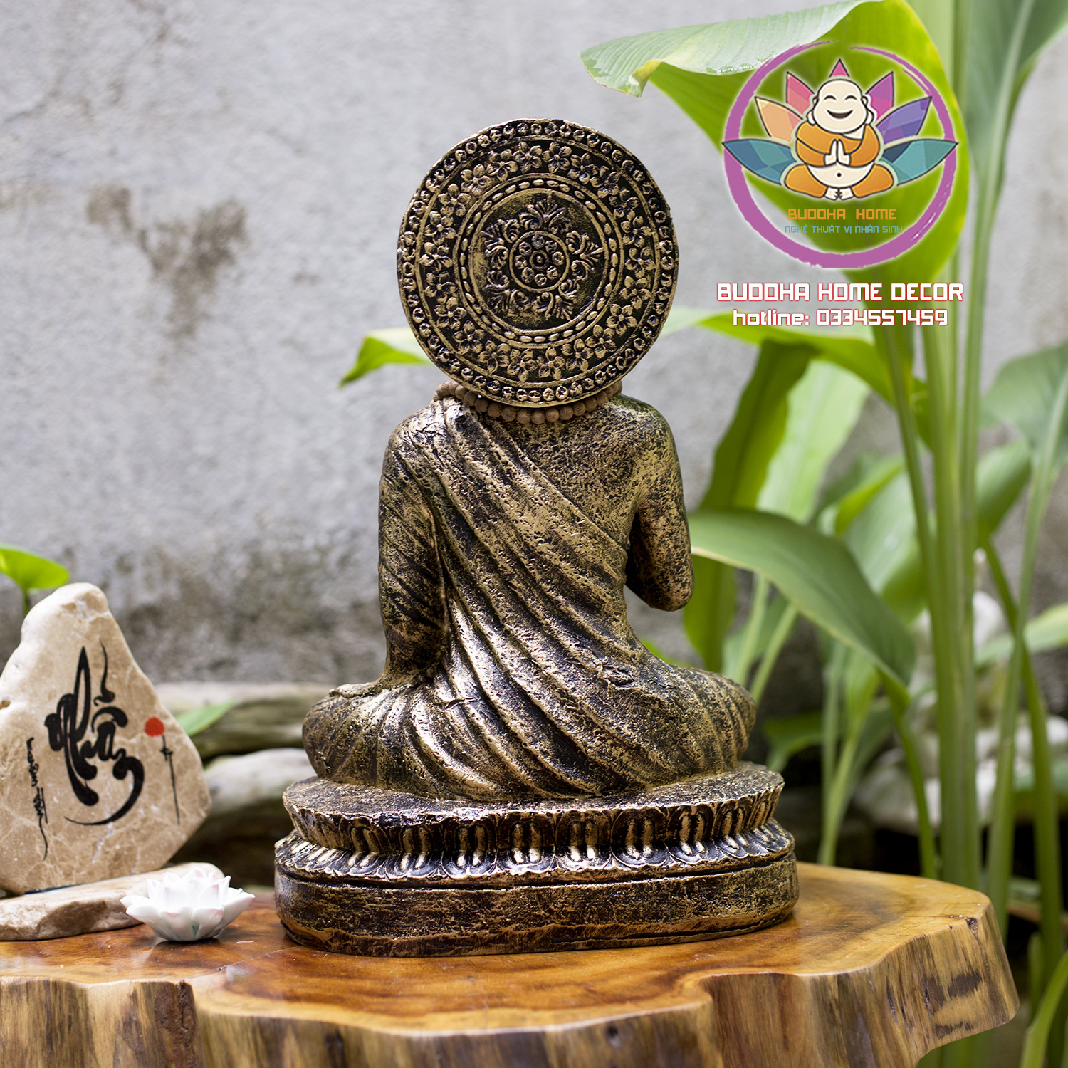 Tượng Phật trang trí nhà cửa phong thủy, bàn trà, hồ cá, thuỷ sinh, tiểu cảnh, bán cạn, terrarium