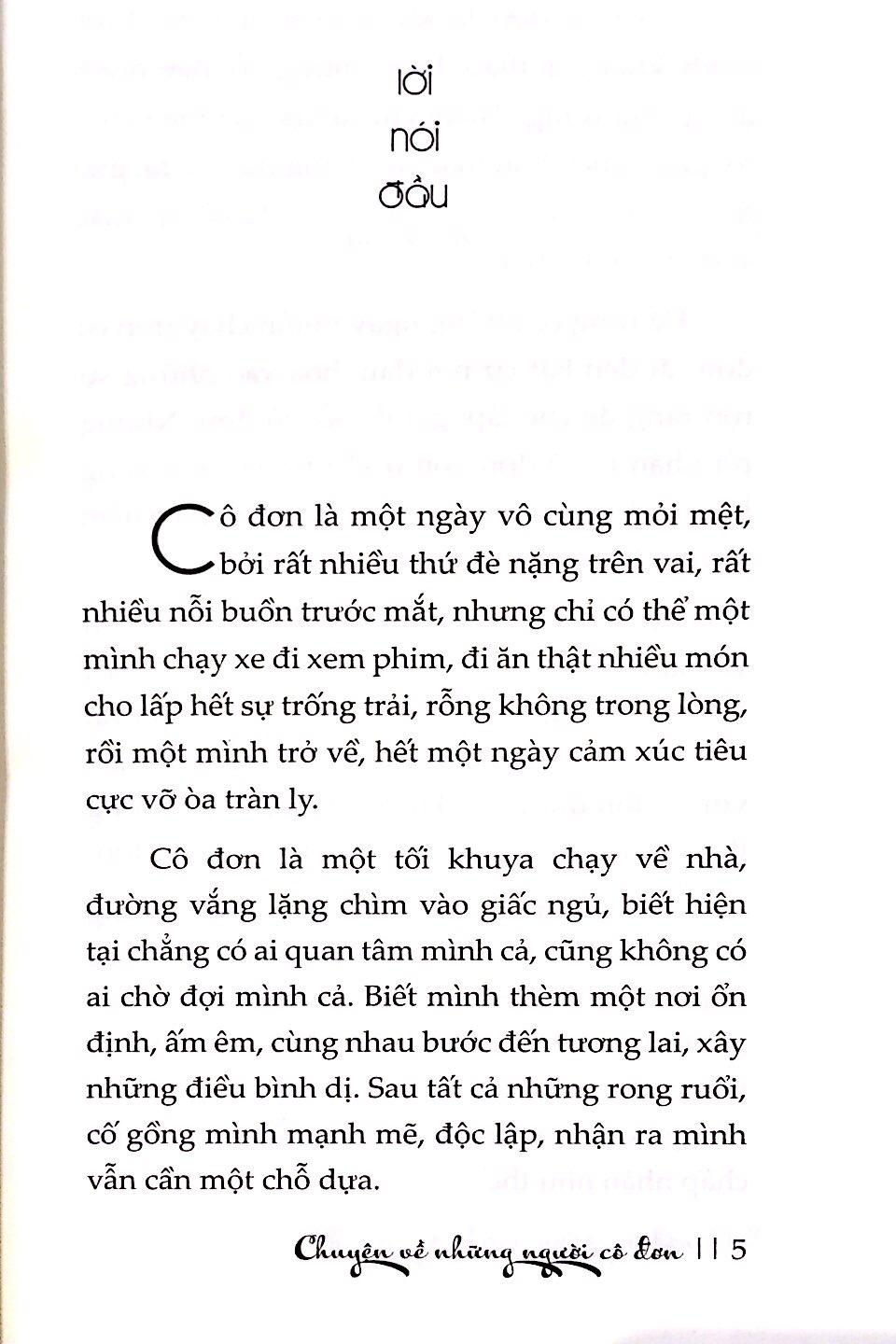 Chuyện Về Những Người Cô Đơn