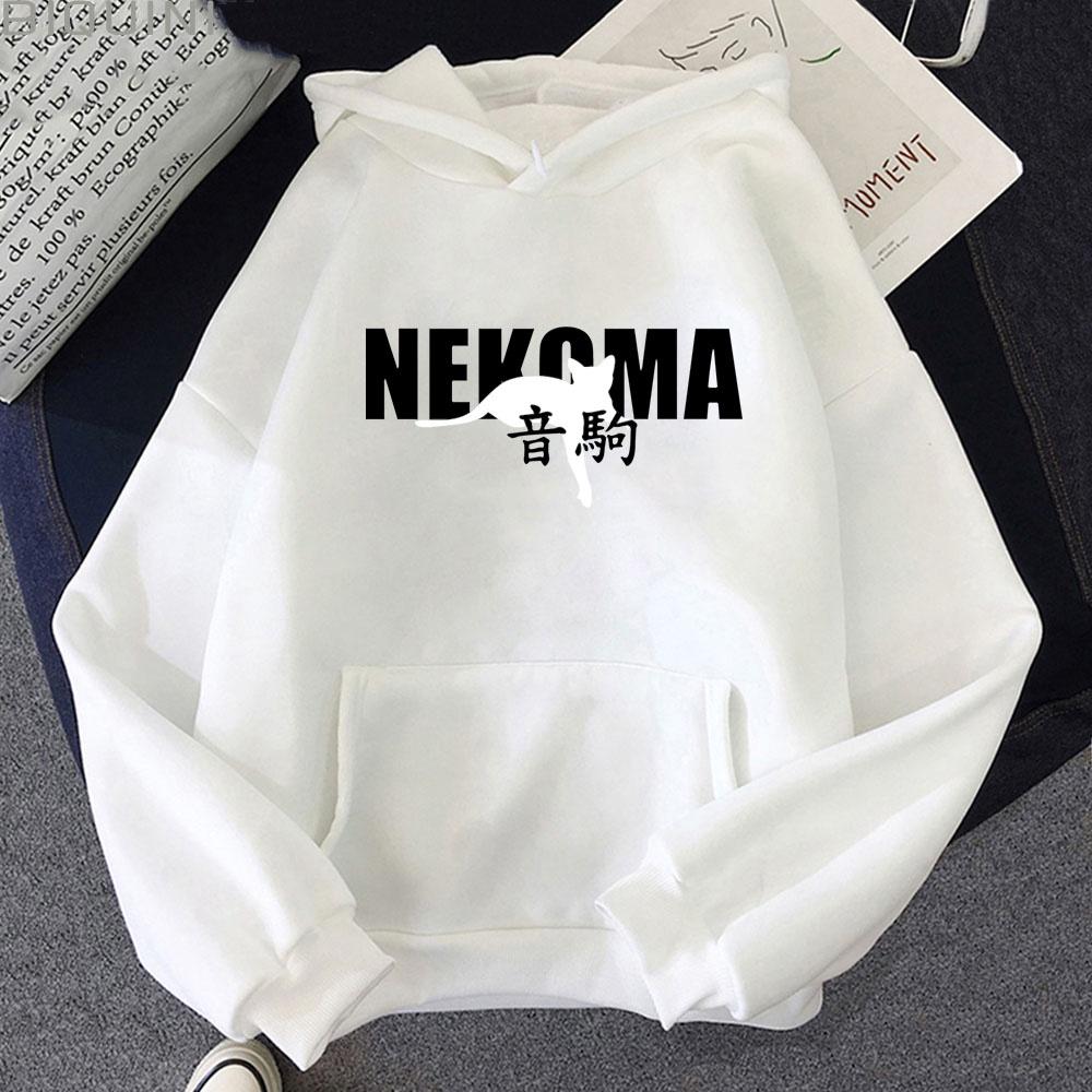 Áo Hoodie In Chữ Haikyuu Nekoma Thời Trang Mùa Thu Nhật Bản Dành Cho Nam