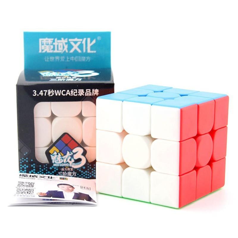 Rubik 3x3 Moyu Meilong 3 Tầng Stickerless hàng xịn cực đẹp