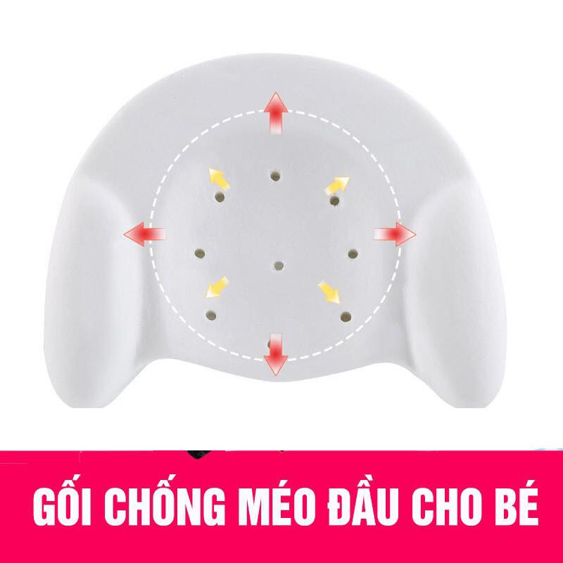 Gối Cao Su Non AIKO ( Chống bẹp đầu ) giao mẫu ngẫu nhiên