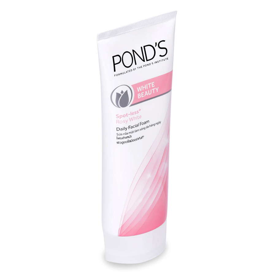 Sữa Rửa Mặt Pond's Trắng Hồng Rạng Rỡ (Tuýp 100g)