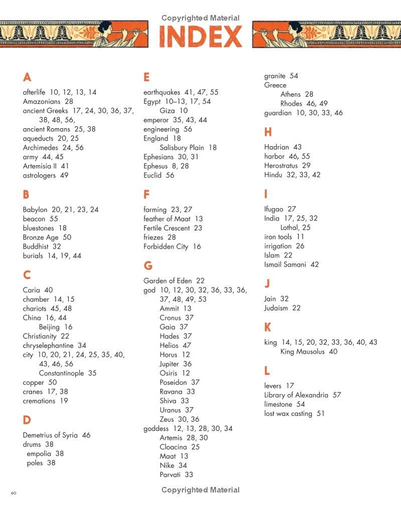 Sách ngoại văn: Ancient Wonders