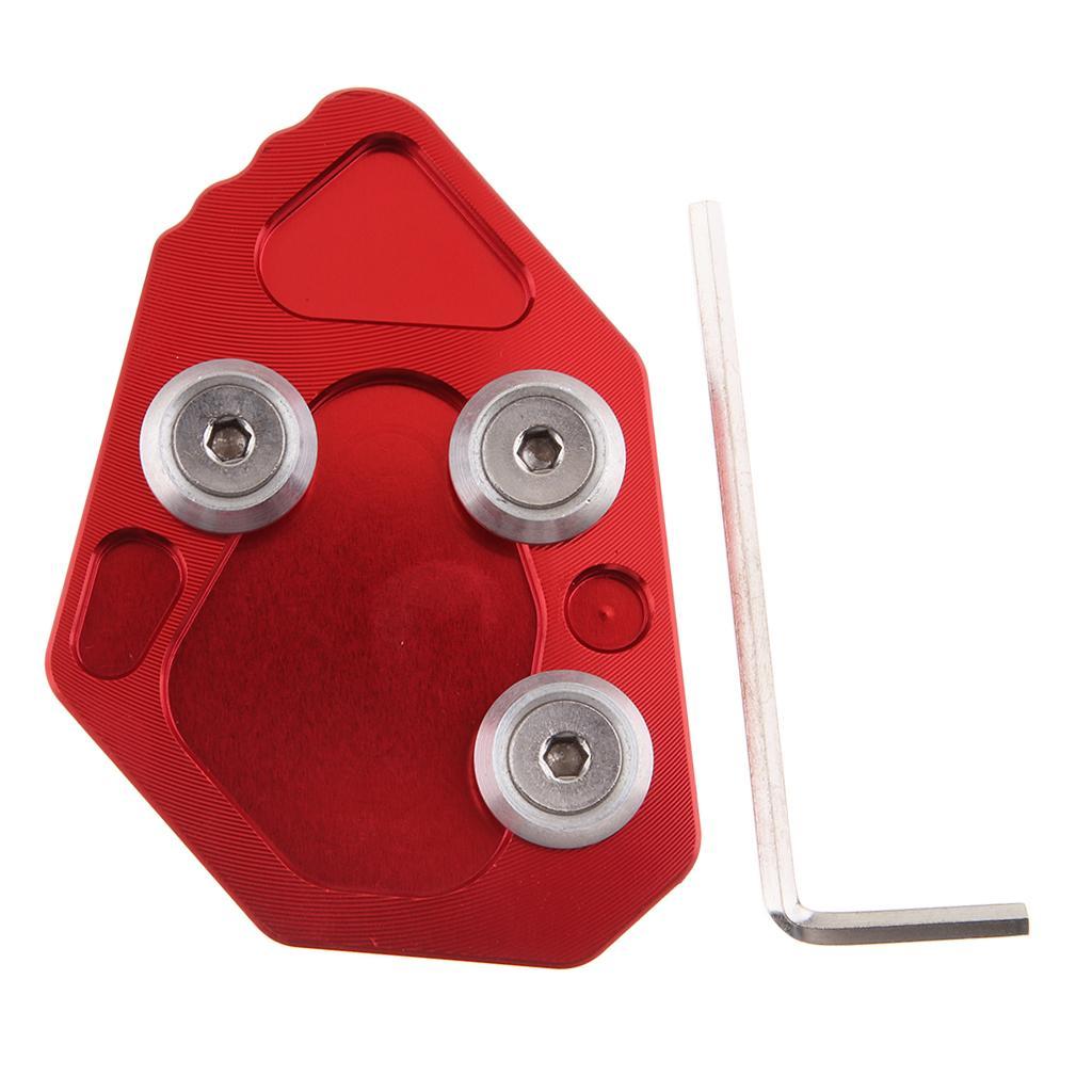 Kickstand Stand Extension Pad for K1300S/R 2009-2014 Red