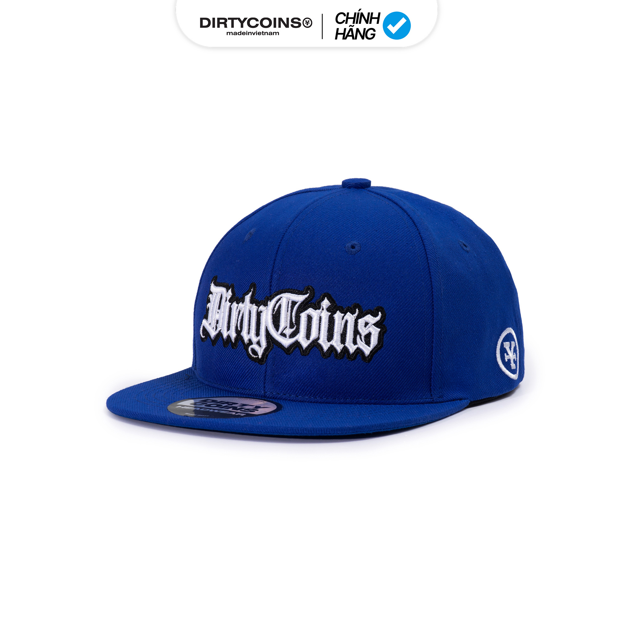 Nón DirtyCoins Gothic Logo Snapback Hat - Blue