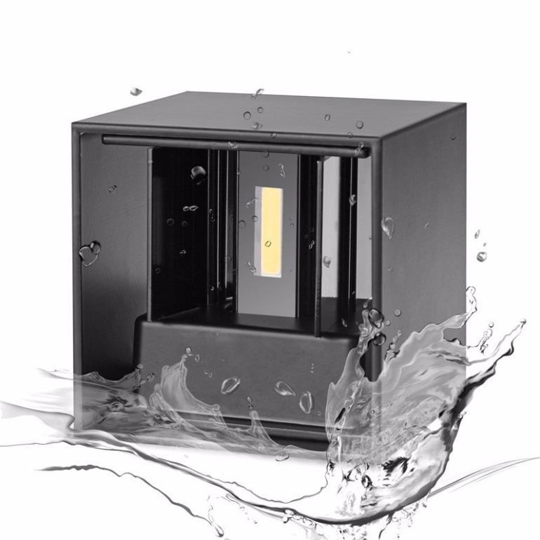 ĐÈN HẮT TƯỜNG CHIẾU SÁNG 2 ĐẦU VUÔNG 6W