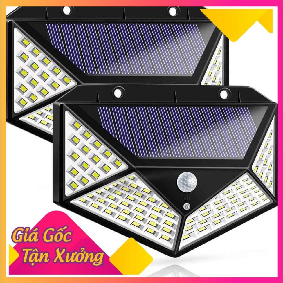 Đèn Cảm Ứng Năng Lượng Mặt Trời Sạc Pin 100 Led SH-100 FREESHIP  TP'S