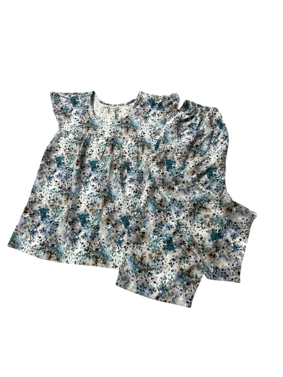 Đồ Bộ Nữ Lửng Vải Tole Lanh