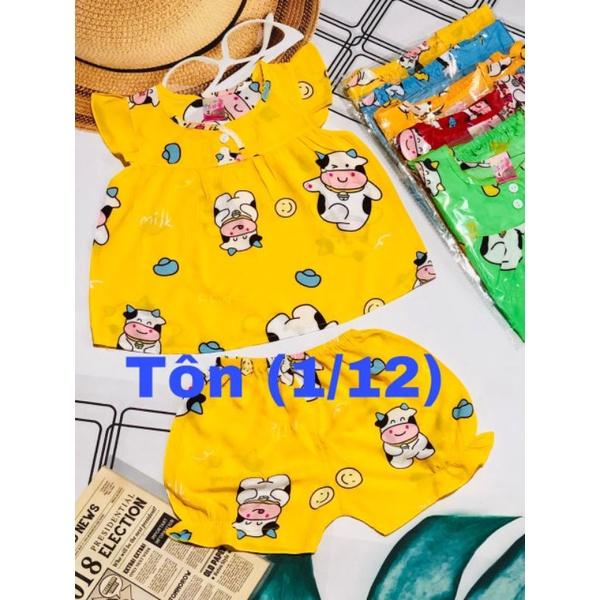 Bộ tôn bé gái sai nhỏ 5 đến 12 ký