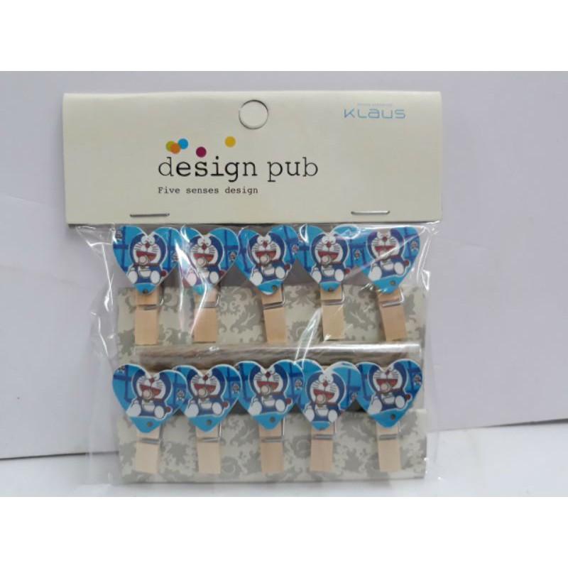 Kẹp Gỗ Có Hình Trang Trí Tiệc