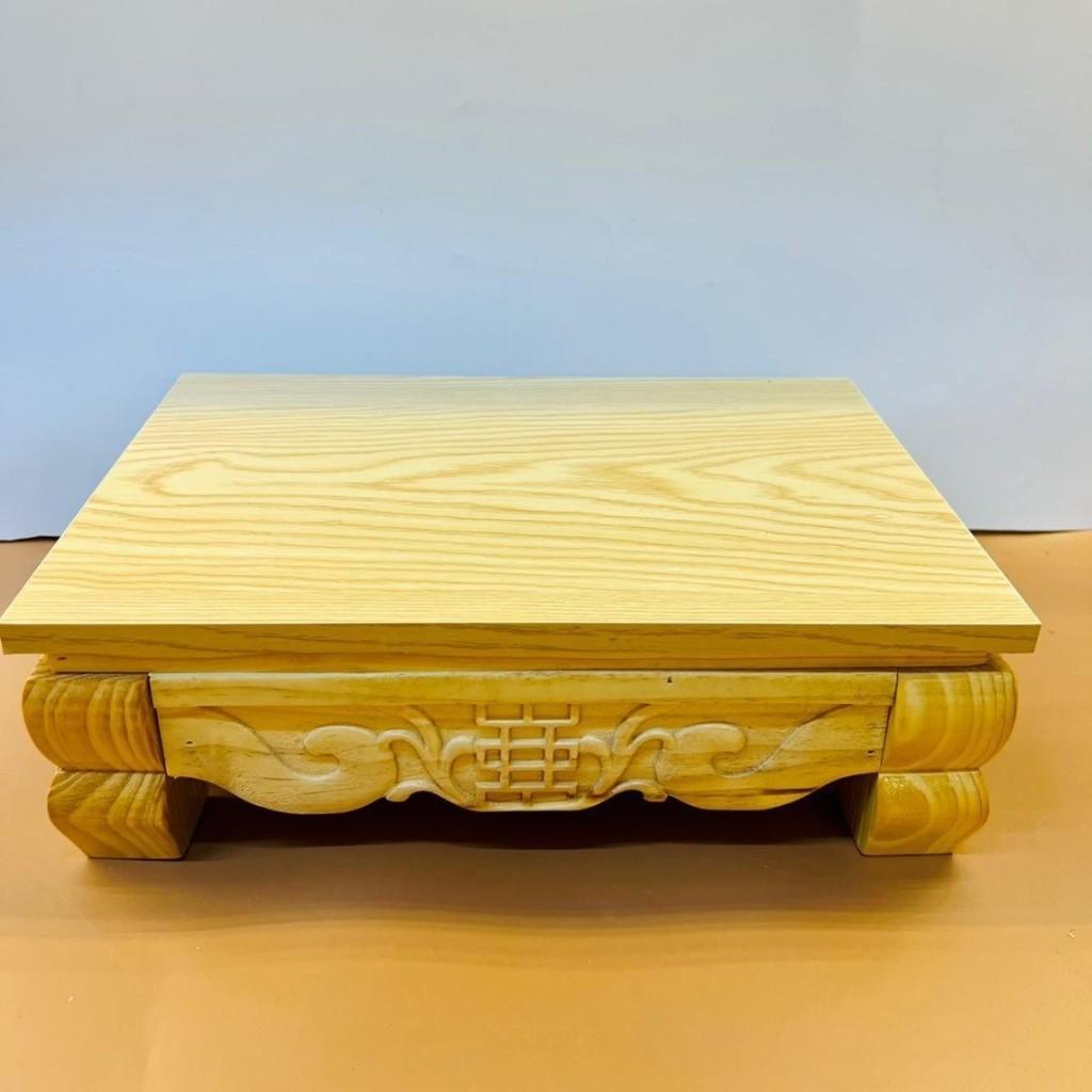Bàn ô sin kê đồ lễ trước ban thần tài RỒNG VIỆT, bàn osin mini kê đồ thờ, chất liệu gỗ