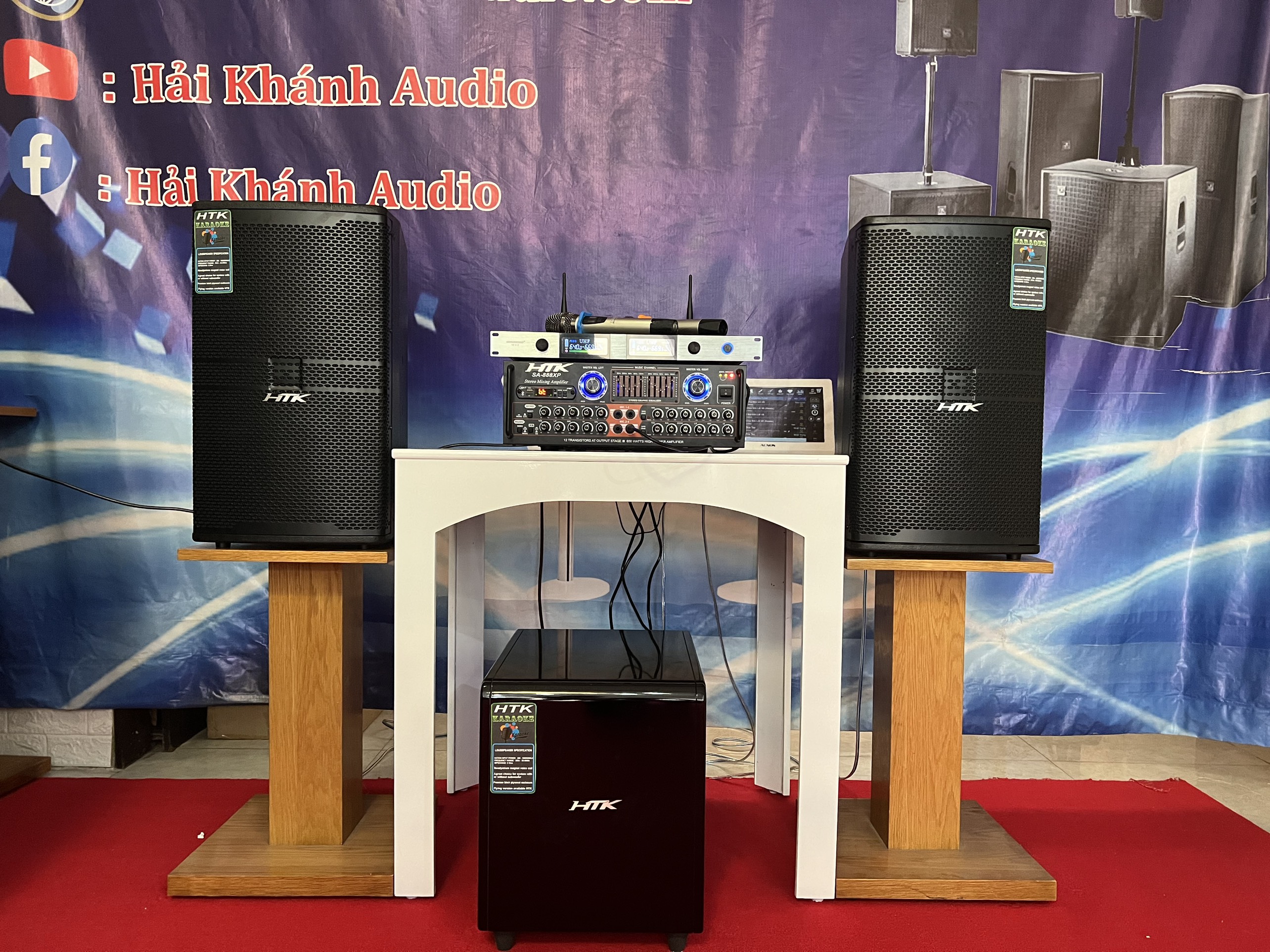 Dàn karaoke và nghe nhạc gia đình HTK - 7500 Cao cấp