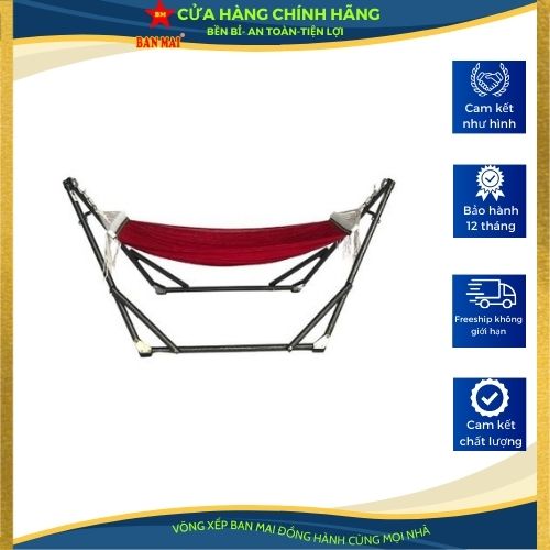 Võng xếp BAN MAI, võng cho trẻ em, nguyên bộ gồm khung võng và lưới võng