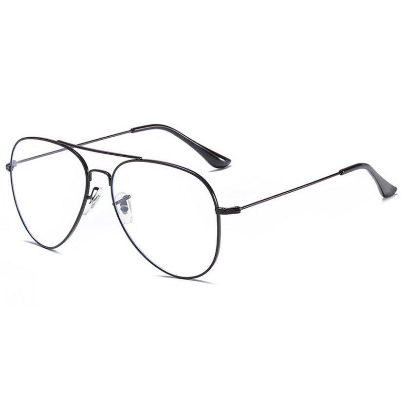 Gọng Kính xinh, Gọng kính cận/Kính giả cận thời trang chống UV400 Kim loại cao cấp + tặng tuavit Kính Xinh mini tiện lợi