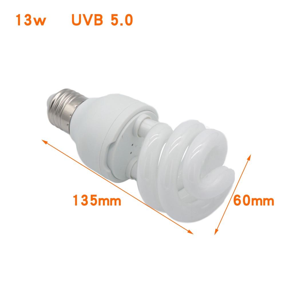 Đèn UVB 5.0 -13/26W - Phụ kiện cho bò sát -giúp hấp thụ canxi cho bò sát - shopleo