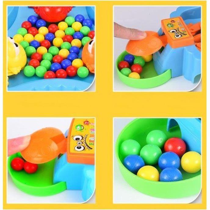 Đồ chơi Ếch Ăn Kẹo loại LỚN - Đồ chơi Ếch Gắp Bi FUN GAME Trò Chơi Siêu Vui Nhộn Cho Bé