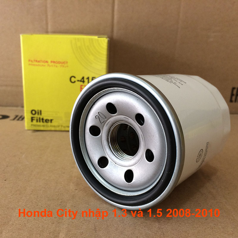 Lọc nhớt Honda City 1.3L và 1.5L 2008, 2009, 2010 15400PC6004 mã C809J