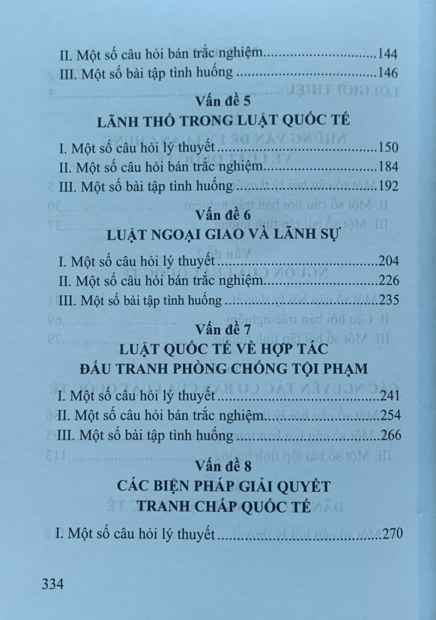 Hướng dẫn môn học công pháp quốc tế