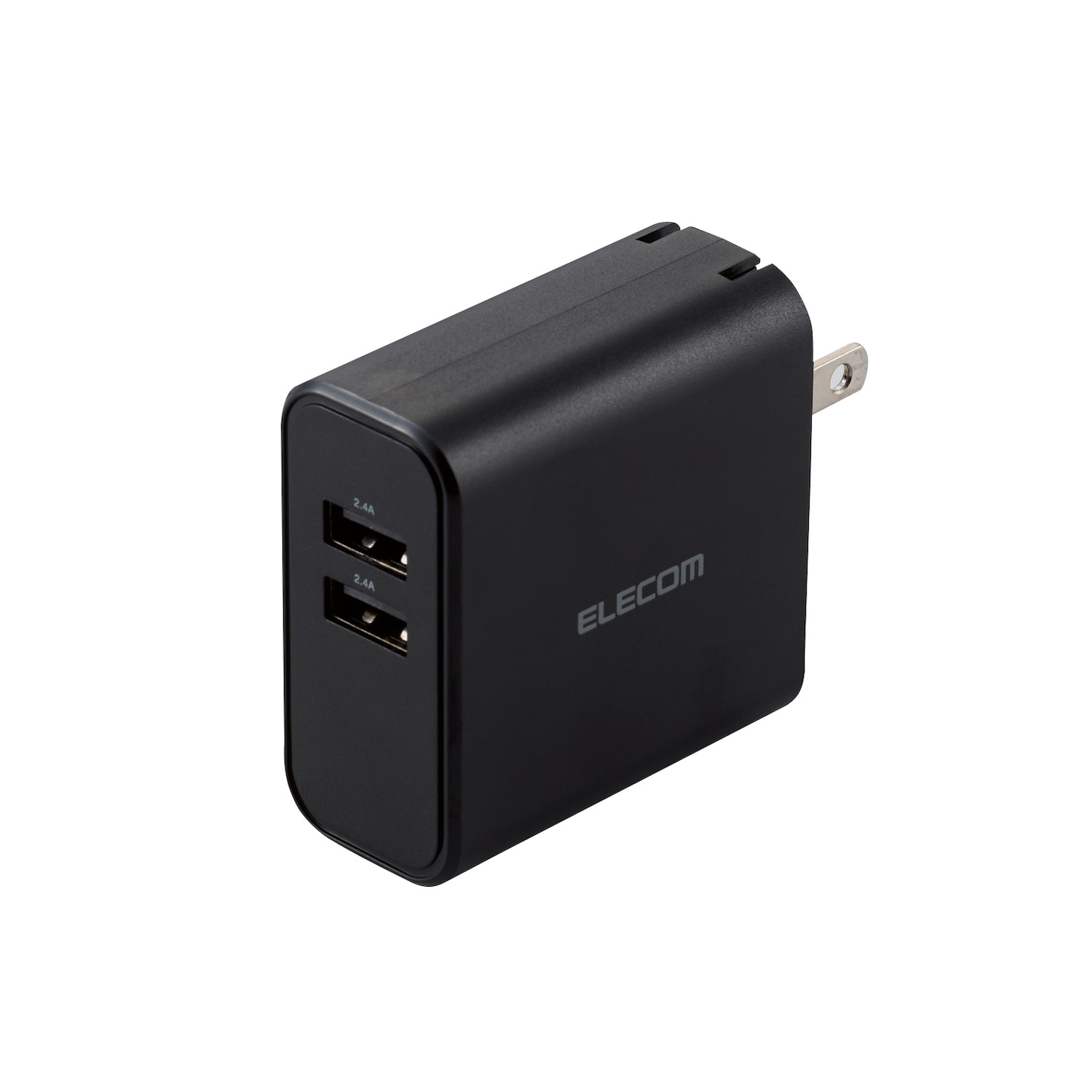 Củ sạc 2 cổng USB-A 24W ELECOM MPA-ACU05 - Hàng chính hãng