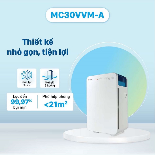 Máy lọc không khí - tạo ẩm Daikin - Hàng Chính Hãng