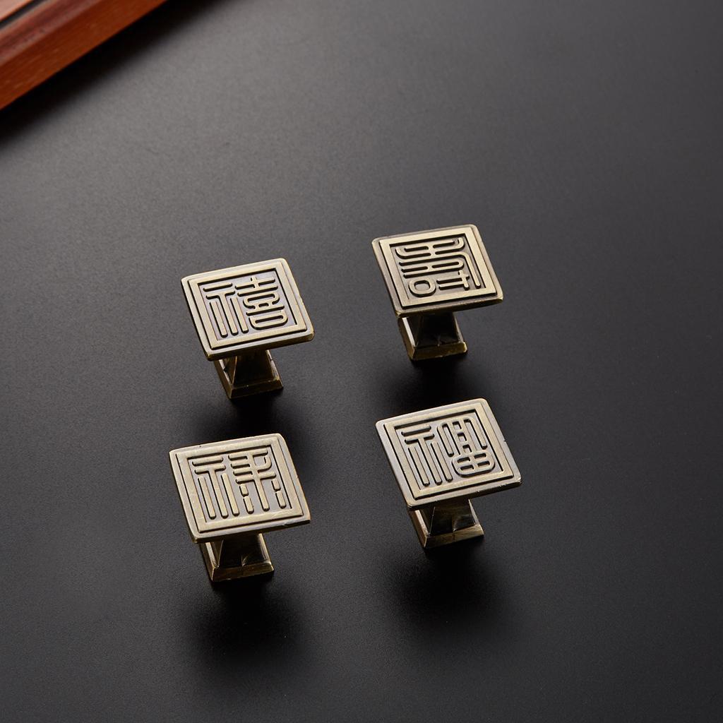 Vintage Single Hole Pull Handles Cabinet Drawer Cupboard Knobs