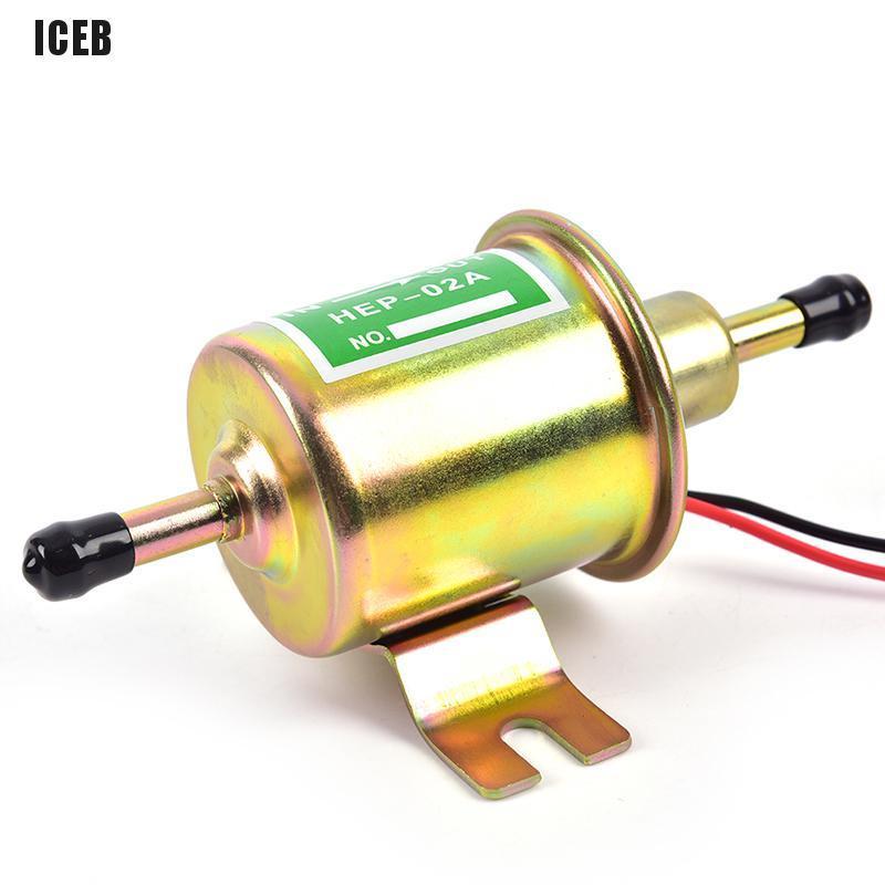 iceb New Gas Diesel Electronic Fuel Pump Inline Low Pressure electric fuel12V HEP-02A