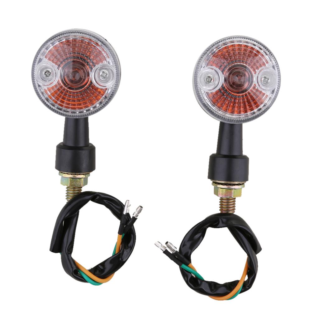 Motorcycle Turn Signal Lights Blinker Indicator Light for Cruiser Bobber Chopper