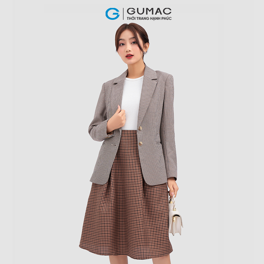 Áo blazer 2 lớp AC12035 thời trang GUMAC