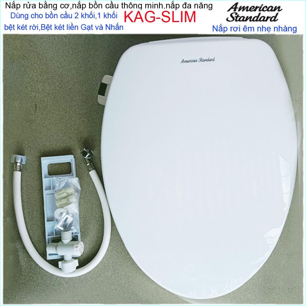 Nắp rửa bồn cầu thông minh American  Slim Smart Washer KAG-Slim00001WT