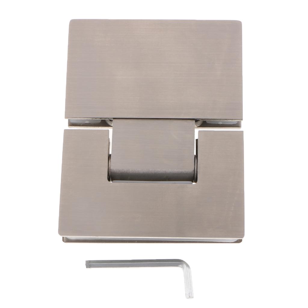 180 Degree Adjustable Glass Shower Hinges Tempered Glass Clamp Connector Shower Doors Hinges